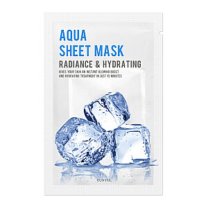 EUNYUL lakštinė kaukė Aqua drėkinanti veido kaukė 22 ml