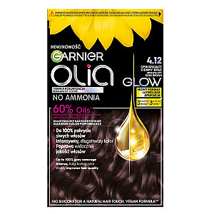 Plaukų dažai GARNIER Olia 4.12 Irisdescent Dark Brown