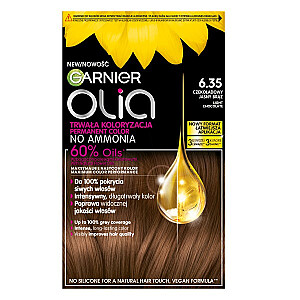 Краска для волос GARNIER Olia 6.35 Светлый Шоколад