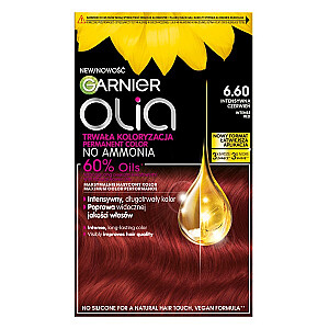 Plaukų dažai GARNIER Olia 6.60 Red Intense