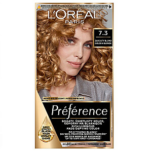 Plaukų dažai L&#39;OREAL Preference 7.3 Golden Blonde