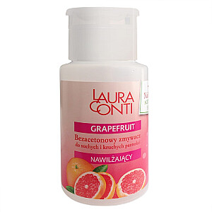 LAURA CONTI nagų lako valiklis be acetono &quot;Greipfrutas&quot;, 150 ml