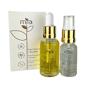 MIRA Set Hialuronskābe 5% 20ml + jojobas eļļa 30ml