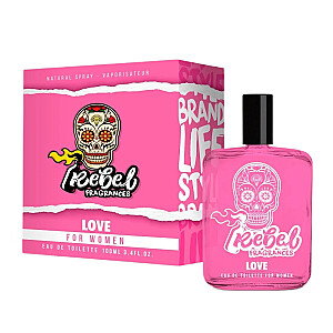 REBEL Love Women tualetinio vandens purškiklis 100 ml