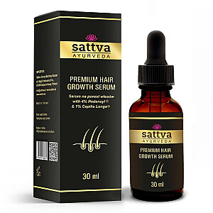 SATTVA Premium Hair Growth Serum Plaukų augimo serumas 30ml