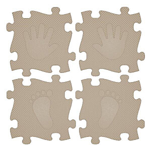 PROMO Floor mat 16 pieces Magic Set beige MFK-044-3