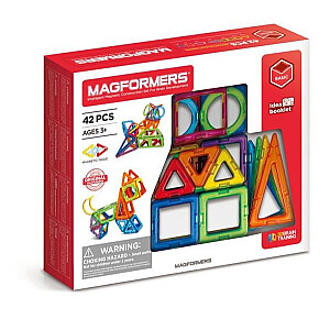 MAGFORMERS Basic 42 daļas 701015