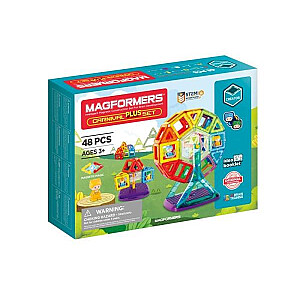 MAGFORMERS Carnival Plus Komplektā 48 priekšmeti 703016