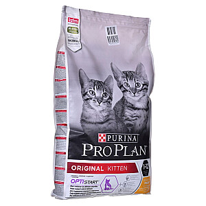 Purina Pro Plan Original Kitten, курица 10 кг - Сухой корм для кошек