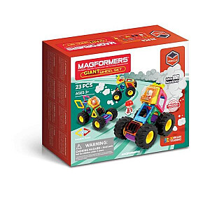 MAGFORMERS Giant riteņu komplekts 23 gabali 707024