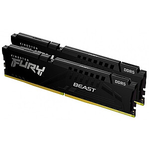 Kingston Fury Beast Black EXPO AMD 32 ГБ [2x16 ГБ 6000 МГц DDR5 CL36 DIMM]