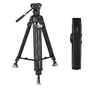 SmallRig 3989 Heavy-Duty Carbon Fiber Video Tripod Kit FreeBlazer