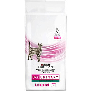 Purina VETERINĀRĀ DĪTA Feline UR Urinary sausā kaķu barība 1,5 kg pieaugušajiem ar zivīm