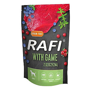 DOLINA NOTECI Rafi Game - mitrā suņu barība - 500 g