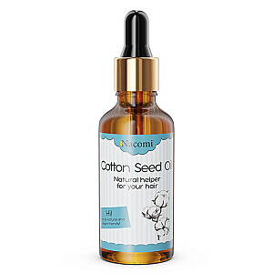 NACOMI Cotton Seed Oil medvilnės sėklų aliejus 50ml