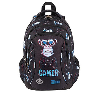 Mugursoma 3 nodalījumi STRIGHT BP-26 Blue gamer