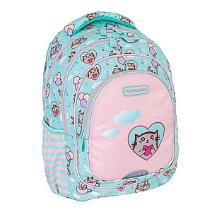 Mugursoma Astrabag Kitty&#39;s World AB330 ar diviem nodalījumiem