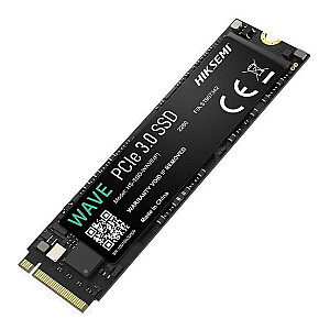 HIKSSEMI WAVE (P) 256 GB M.2 PCIe NVMe Gen3x4 2280 (2280/1800 MB/s) 3D NAND SSD