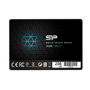 Silicon Power A55 256 ГБ 2,5" SATA3 (460/450) 3D NAND SSD, 7 мм ОПТОМ