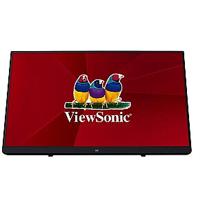 Viewsonic TD2230 kompiuterio monitorius 54,6 cm (21,5 colio) 1920 x 1080 pikselių Full HD LCD jutiklinis ekranas kelių naudotojų juodas