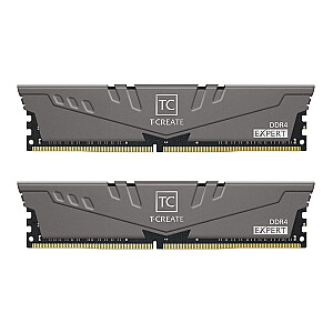 DDR4 Memory Team Group T-Create Expert 16GB (2x8GB) 3600MHz CL18 1,35V pelēks