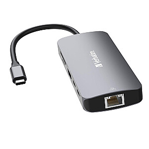 Verbatim USB-C Pro Multiport Hub 9 prievadas CMH-09