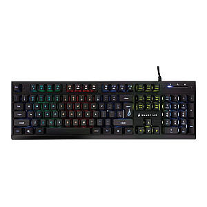 SureFire KingPin X2 RGB QWERTY игровая проводная клавиатура на английском языке