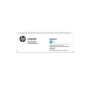 HP 415XH LaserJet tonera kasetne (W2031XH) ciāna