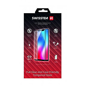 Swissten Full Face Tempered Glass Aizsargstikls Pilnam Ekrānam Apple iPhone 16 Pro