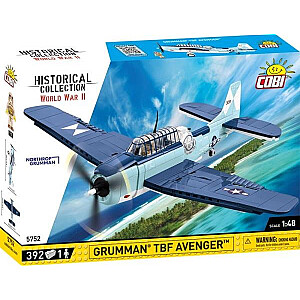 COBI 5752 Историческая коллекция накладок Grumman TBF Avenger 392 времен Второй мировой войны