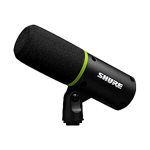 Shure MV6 — USB-C kardioīda dinamiskais mikrofons spēlētājiem un straumētājiem