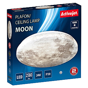 LED griestu lampa Activejet AJE-MOON 24W