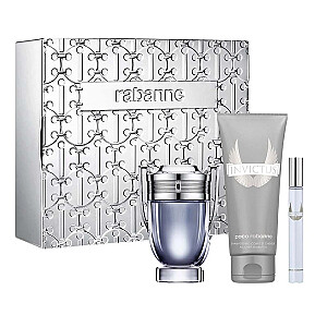 PACO RABANNE Invictus EDT aerosols 100 ml + EDT aerosols 10 ml + šampūns 100 ml