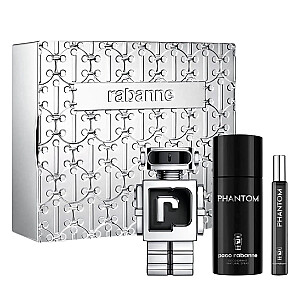 PACO RABANNE Phantom Men EDT purškiklis 100 ml + purškiklis DEODORANT 150 ml + EDT 10 ml