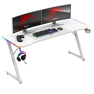 Игровой стол Huzaro Hero 4.8 White RGB