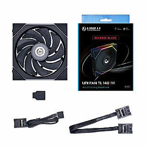 Lian Li UNI FAN TL Series Reverse Blade Fan - 140mm, black