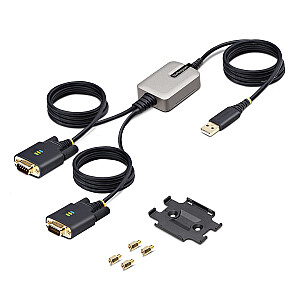 2-ПОРТОВЫЙ ПОСЛЕДОВАТЕЛЬНЫЙ USB-АДАПТЕР/АДАПТЕР USB-DUAL DB9 RS232