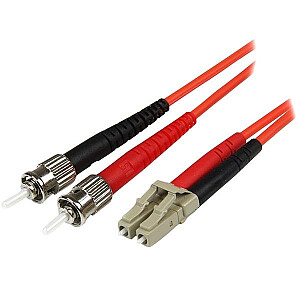 5M MM FIBER PATCH CABLE LC ST/.