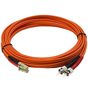 5M MM FIBER PATCH CABLE LC ST/.