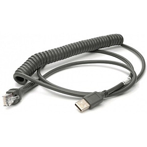 Cable: USB, black, Type A, 2.9m (9.5 ´), coiled, host power