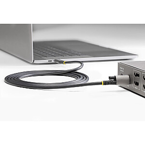 3FT TOP SCREW LOCKING USB C/.