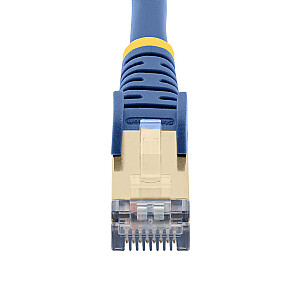 7M CAT6A ETHERNET CABLE BLUE/BLUE - SHIELDED COPPER WIRE