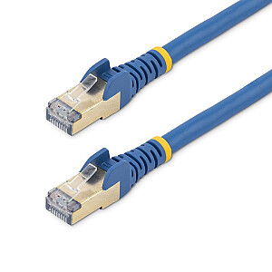 7M CAT6A ETHERNET CABLE BLUE/BLUE - SHIELDED COPPER WIRE