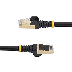 7.5 M CAT6A CABLE BLACK/SNAGLESS - SHIELDED COPPER WIRE