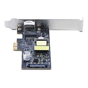 2.5GBPS POE NETWORK CARD/PCIE 802.3AF/AT POE+ ETHERNET NI