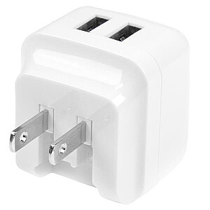 2X USB WALL CHARGER 17W / 3.4A/.