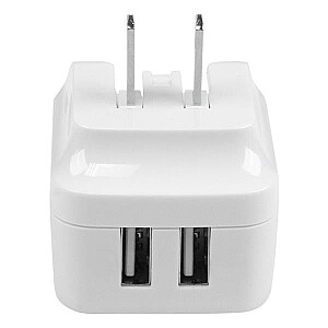 2X USB WALL CHARGER 17W / 3.4A/.