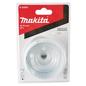 MAKITA MĀJA BIM HSS-Co 8% 76 mm EZYCHANGE METĀLS, TĒRAUDS, ALUMĪNIJA, KOKS, PVC