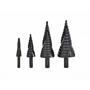 AW STEP TWIST URBJU KOMPLEKTS. 4 gab/ 4-12 4-20 4-32 4-39 mm/ AICrN/ BLACK/ plastmasas korpus