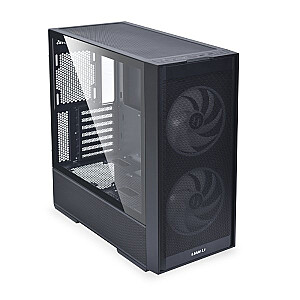 Lian Li LANCOOL 206 Case, Midi-Tower, ATX, Tempered Glass - black